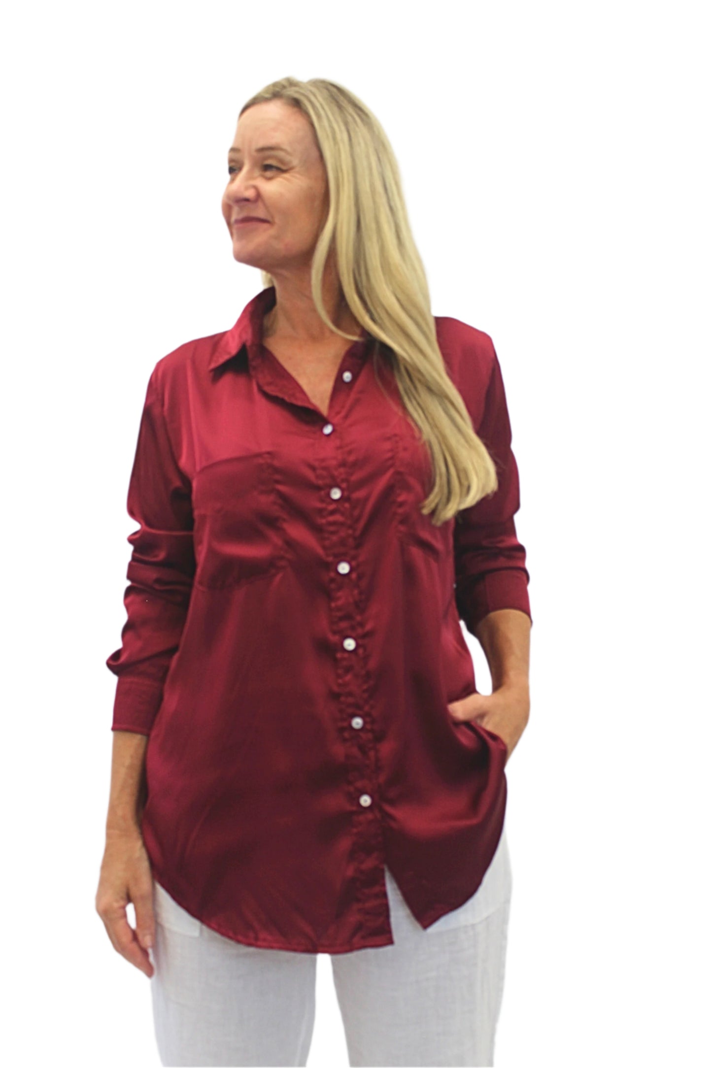 Reet Petite Classic Silk Shirt