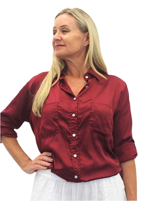 Reet Petite Classic Silk Shirt