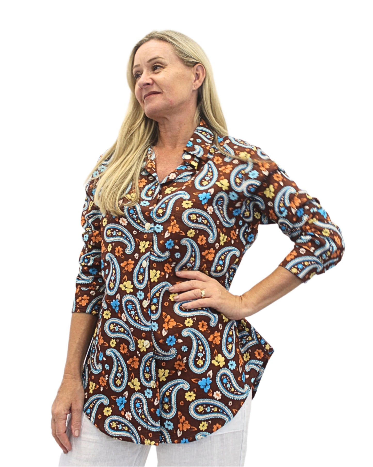 Reet Petite Classic Wildflowers Shirt