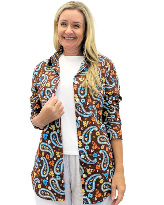 Reet Petite Classic Wildflowers Shirt