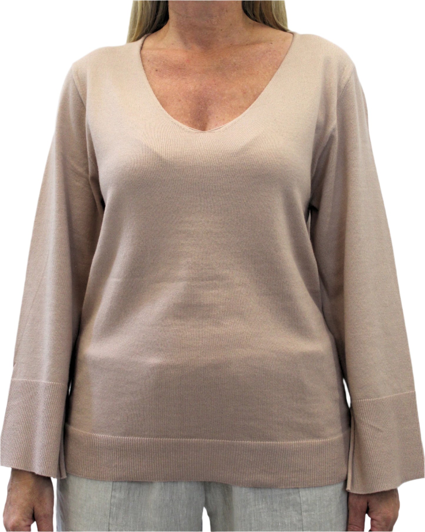 Silver Wishes Cotton Blend top