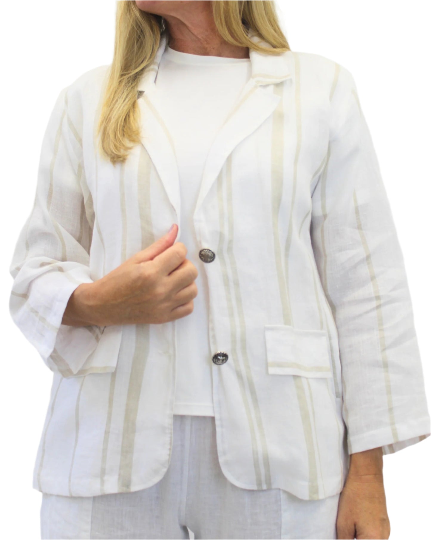 Reet Petite Linen Bahama Jacket