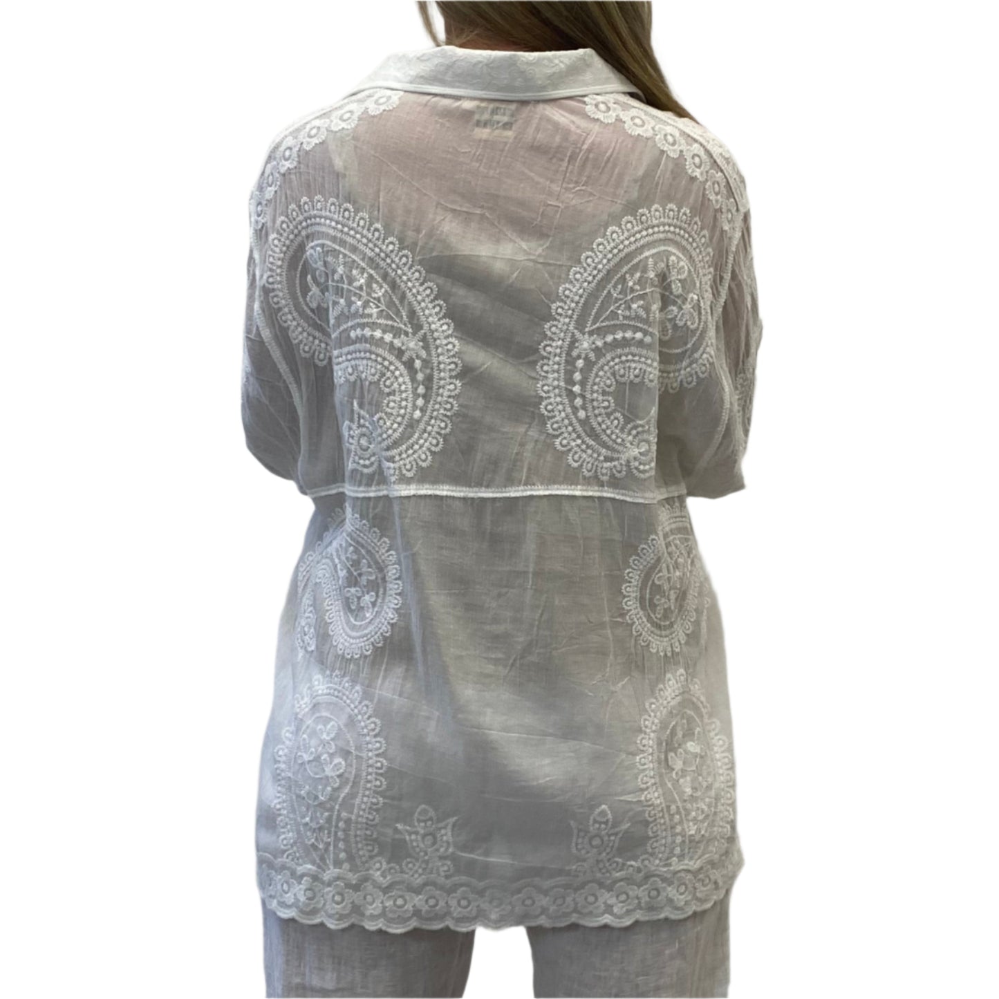 Jolie Saul Vintage White