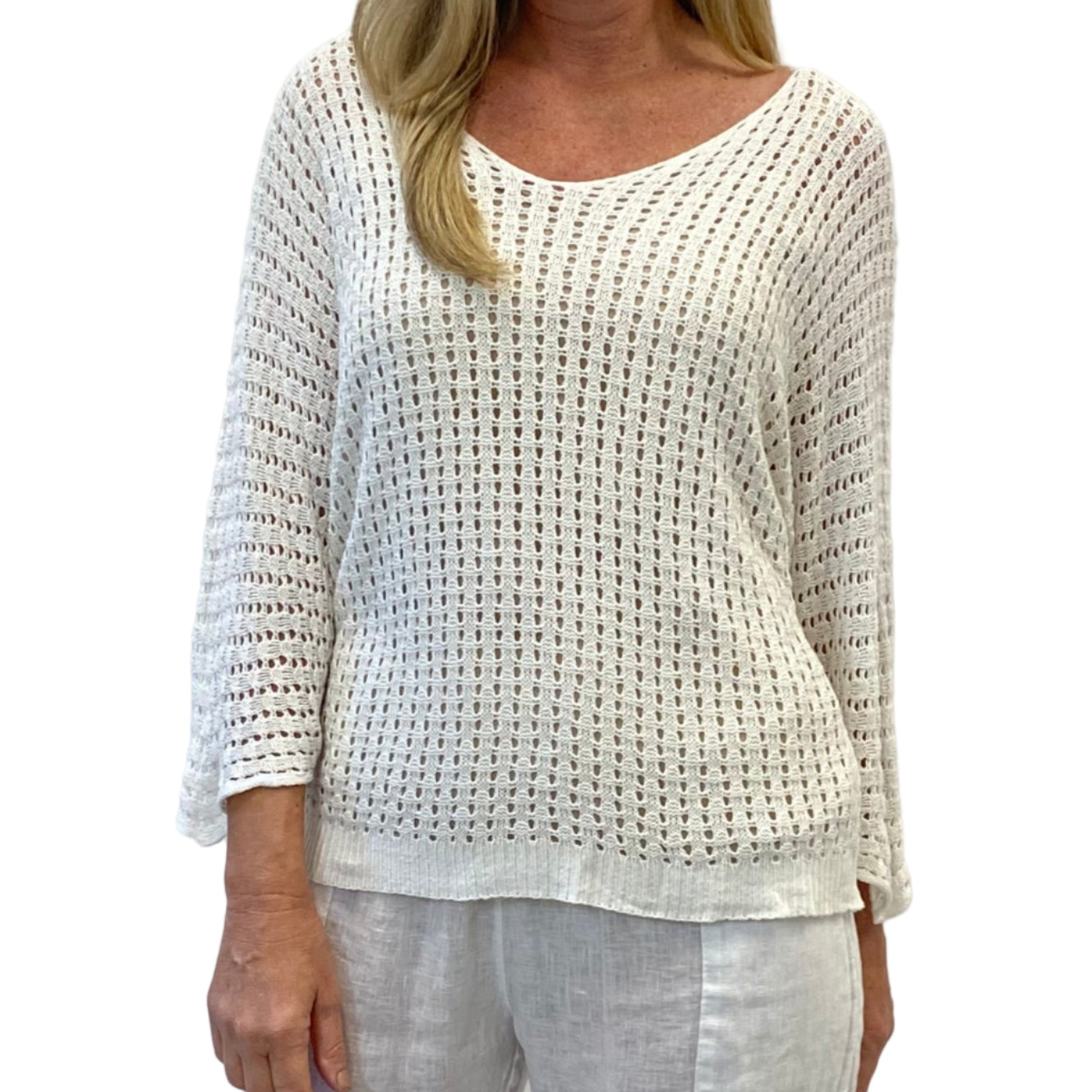 Vera May Cotton Slouch Top
