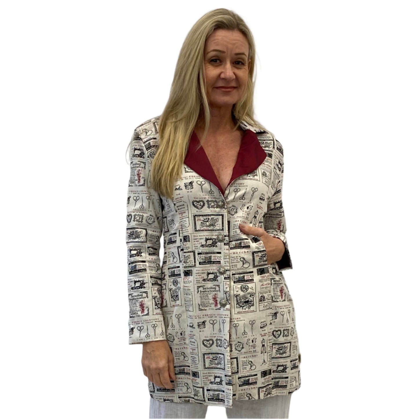 Reet Petite Linen Harley Jacket