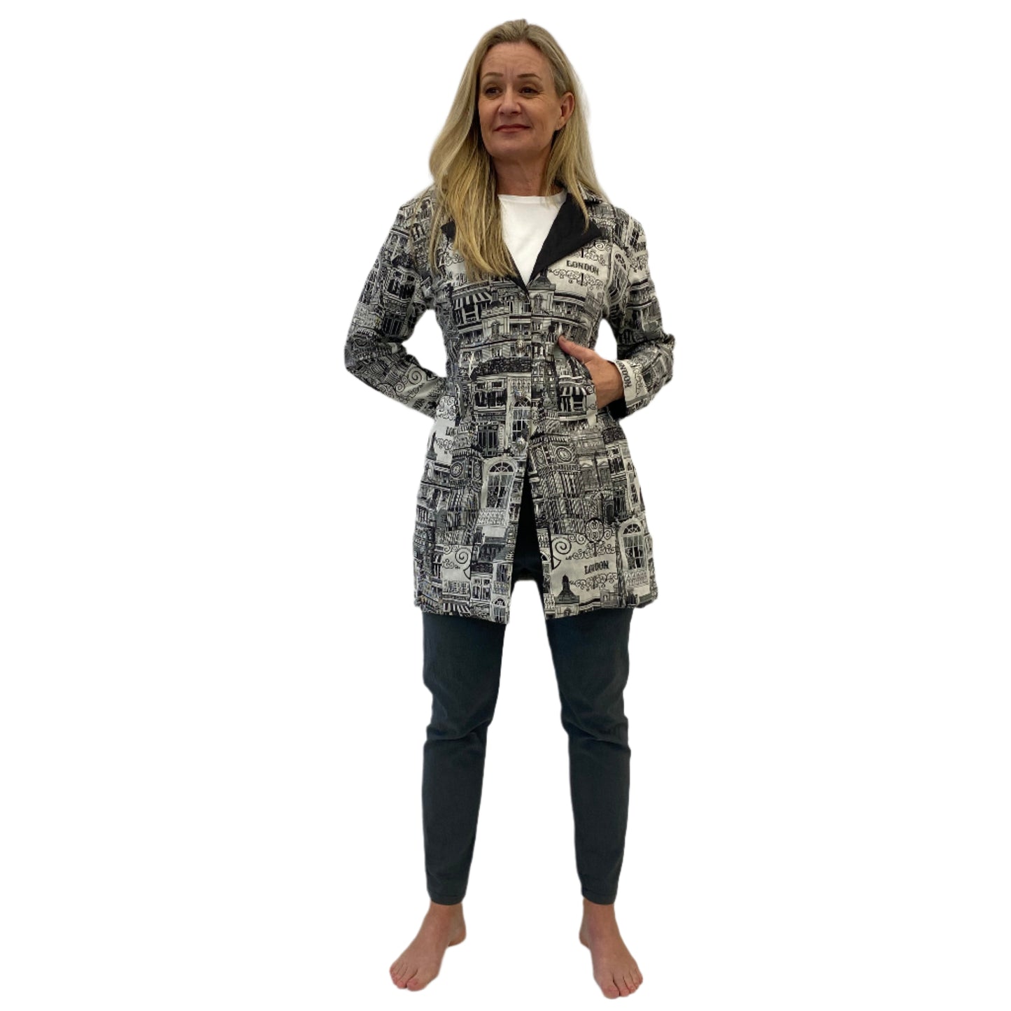 Reet Petite Linen Harley Jacket