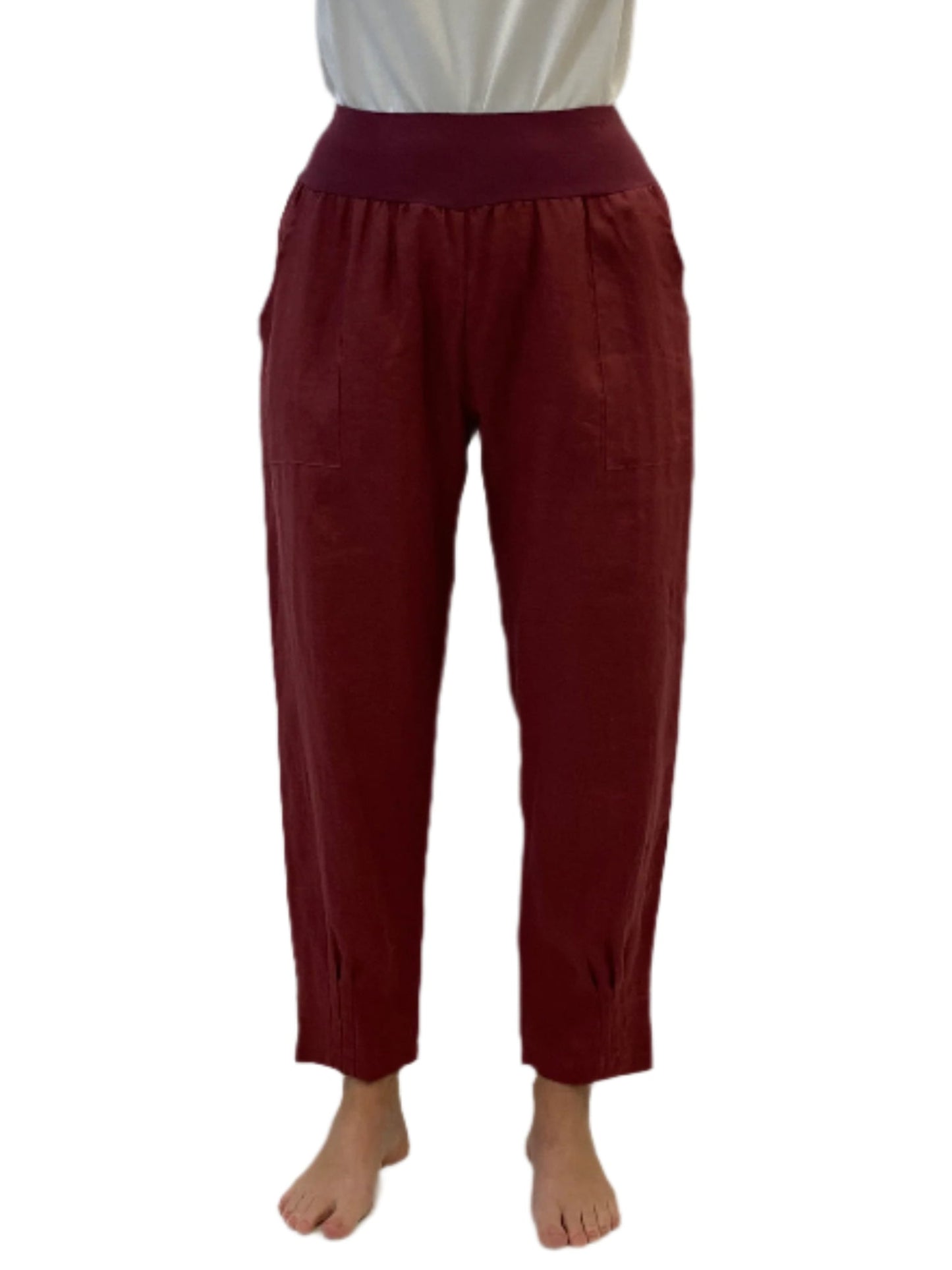 Reet Petite Linen Jaya Pant