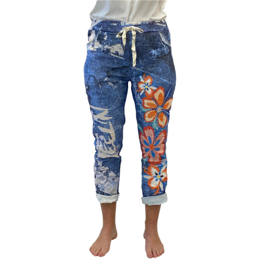Botegga Moda  Print Stretch Pant
