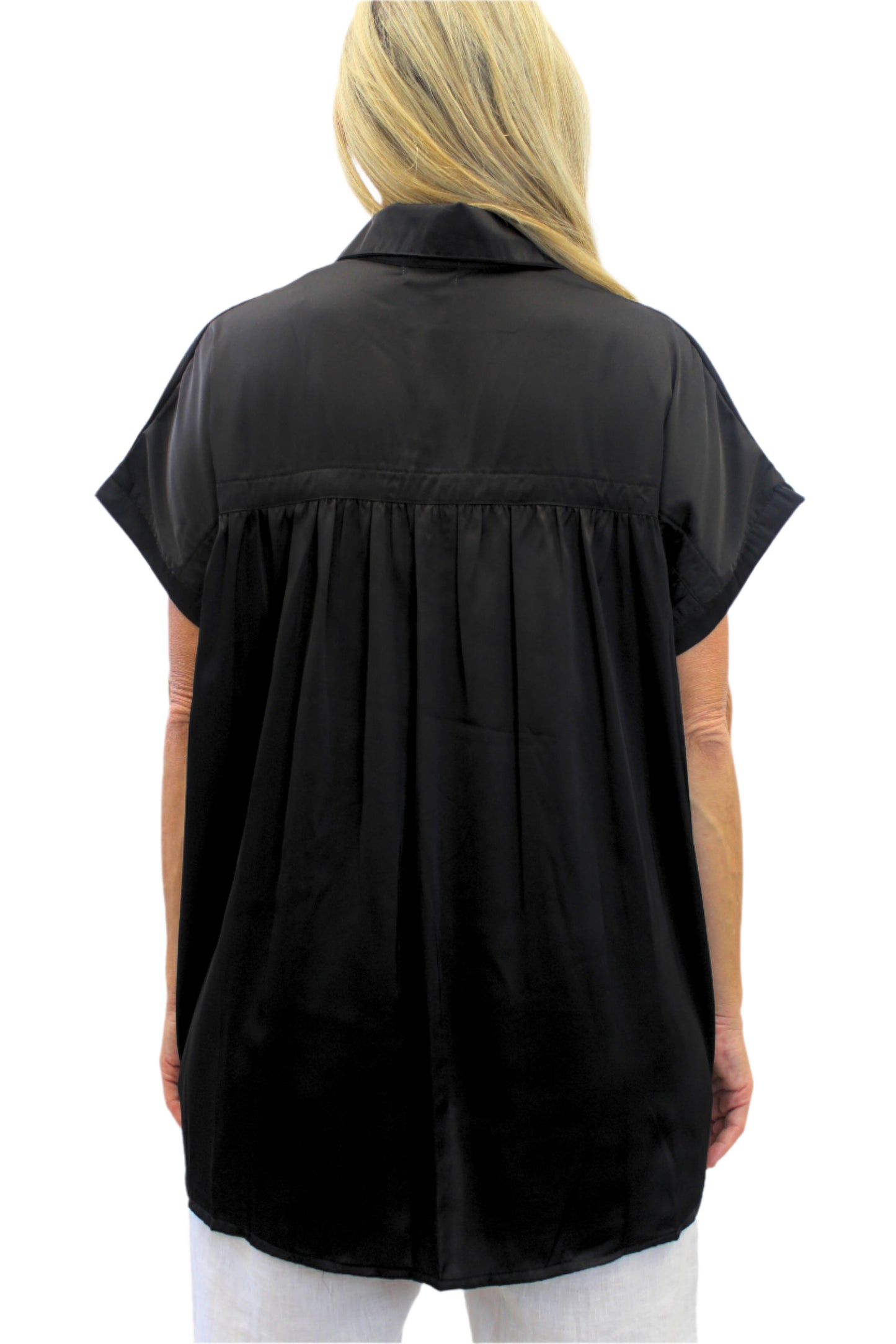 Reet Petite Satin Johnny Shirt
