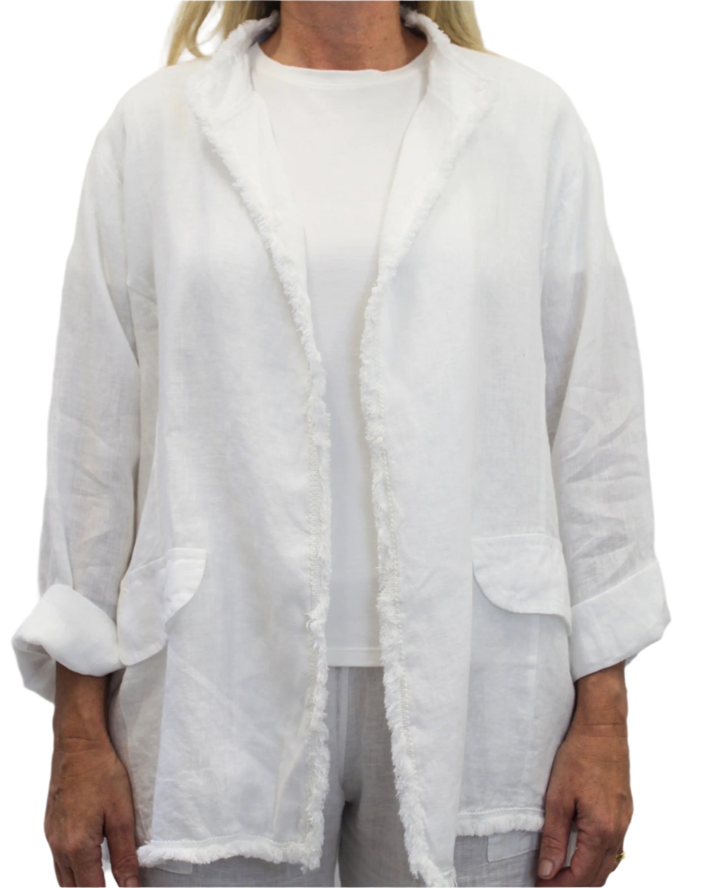 Vera May Linen Jacket