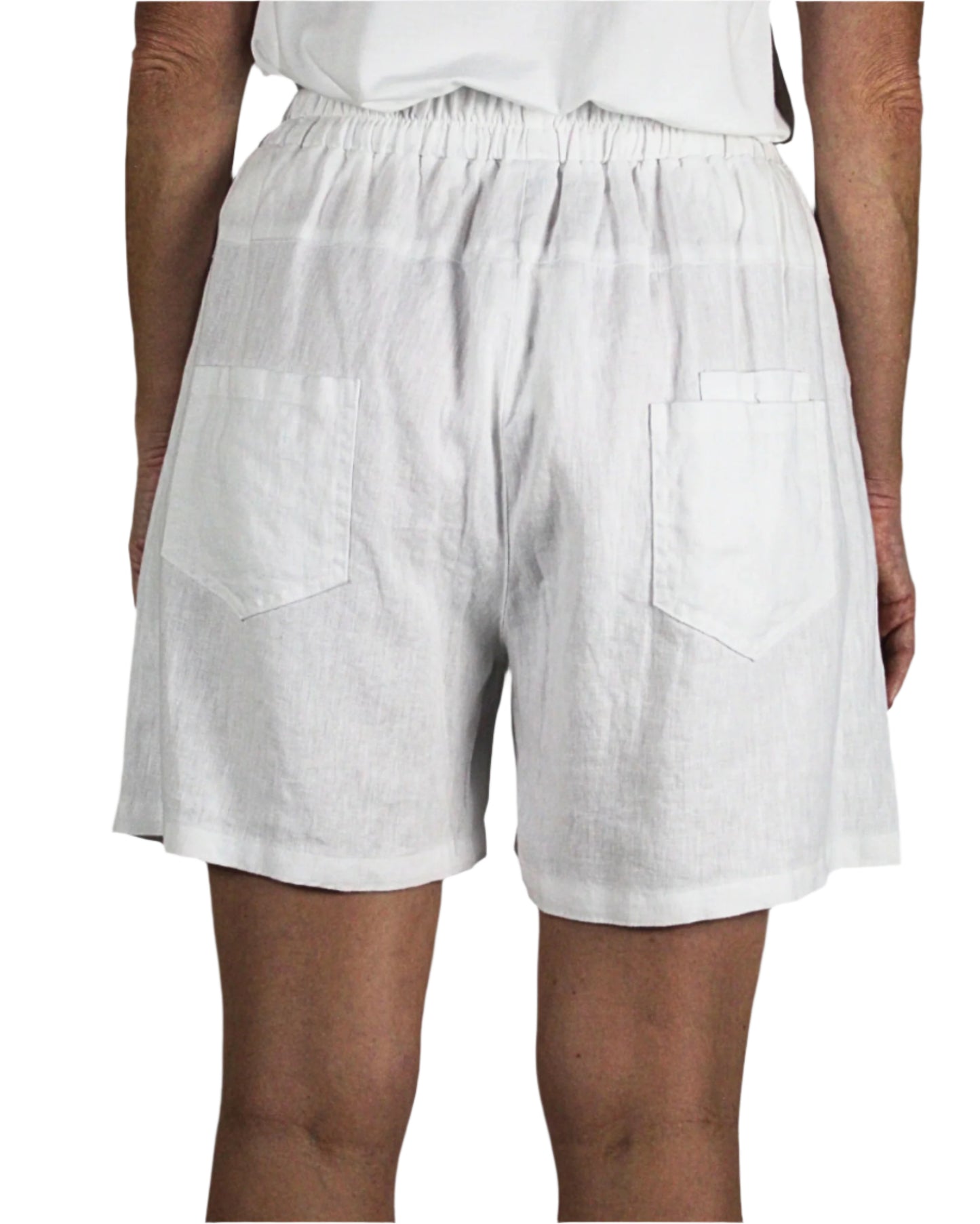 Worthier Linen Mid-Length Shorts
