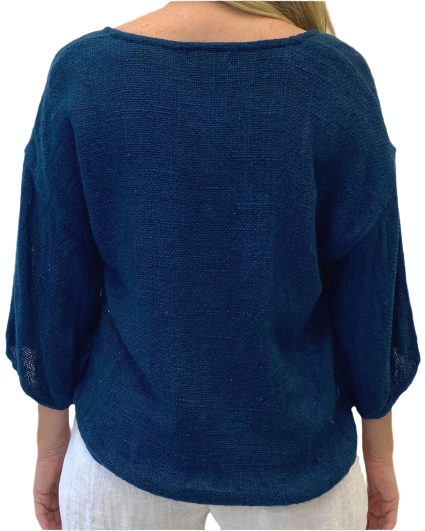 Carbon Heshian Top 3/4 sleeve