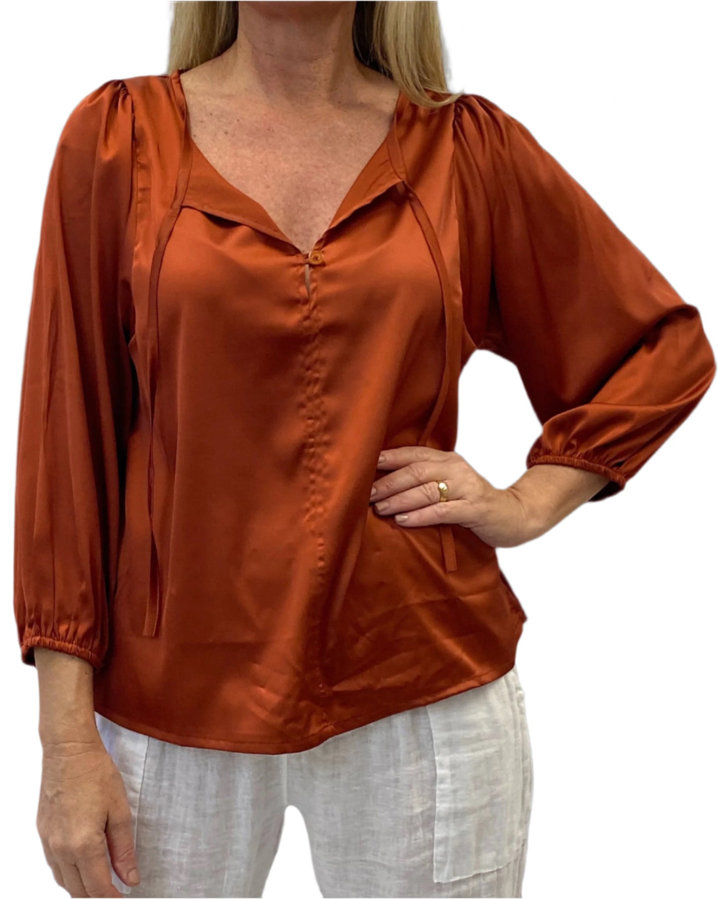 Reet Petite Silk Eileen Top