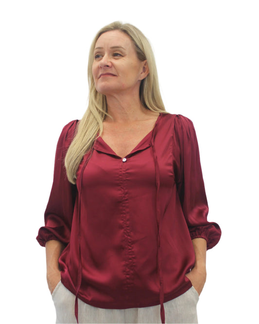 Reet Petite Silk Eileen Top