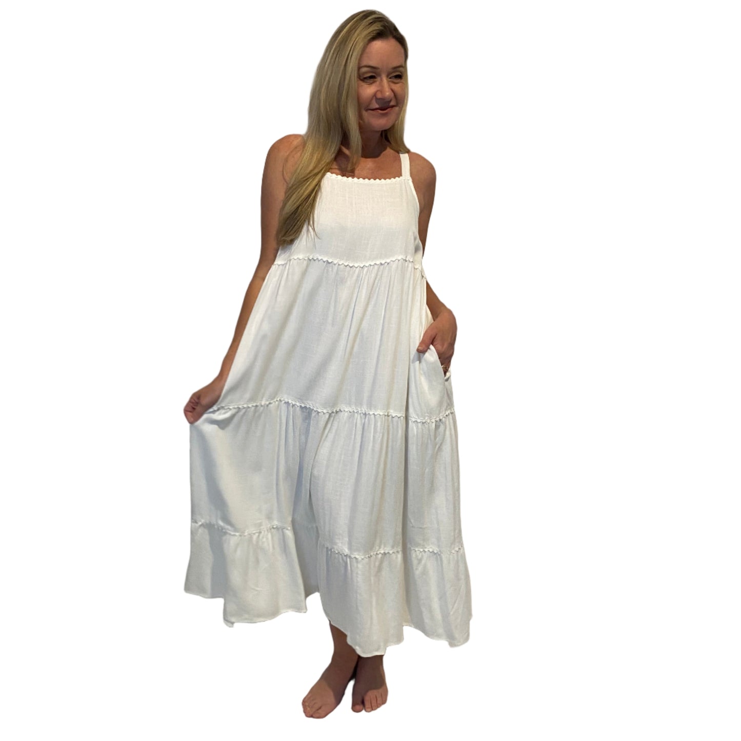Haven Haiti Linen Maxi