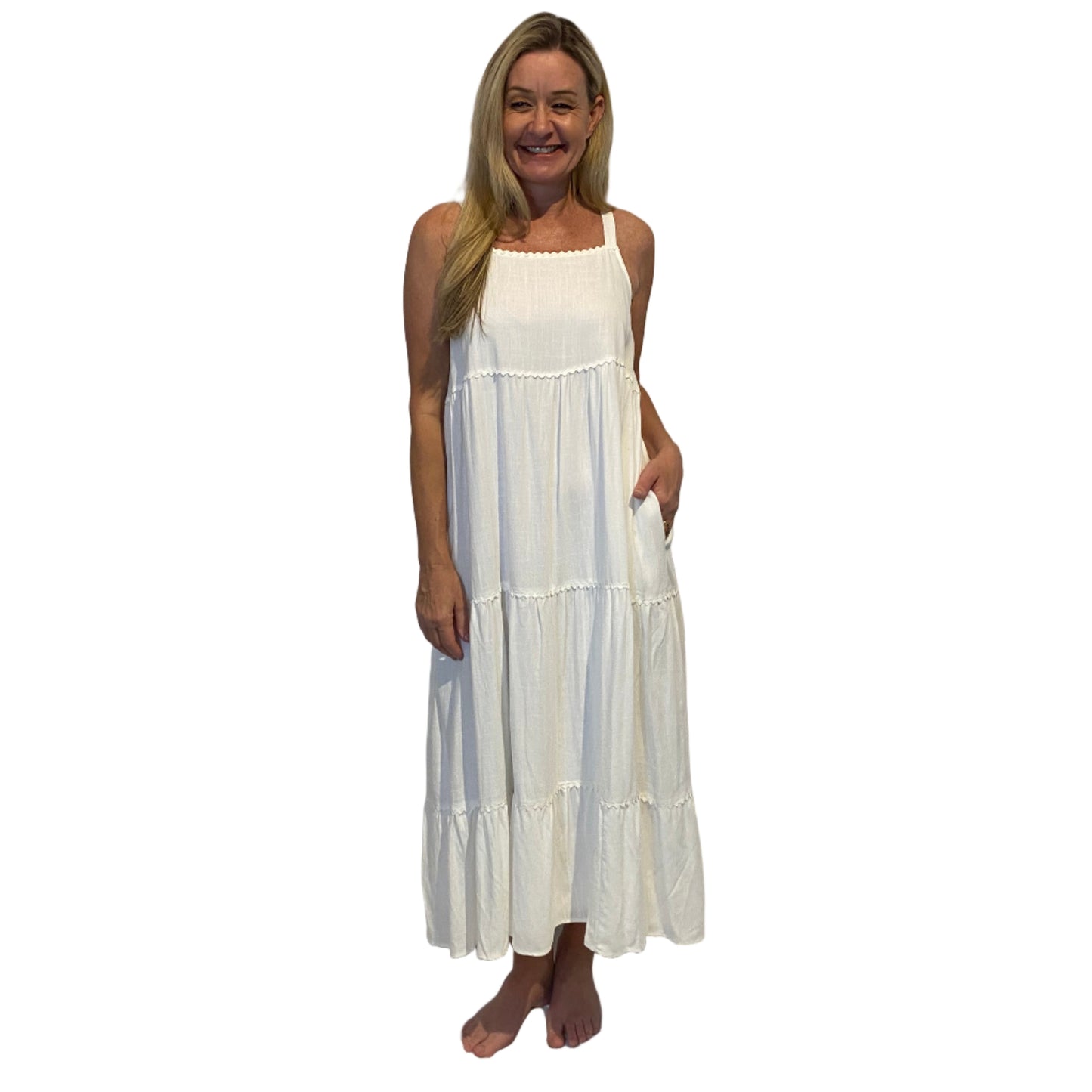 Haven Haiti Linen Maxi