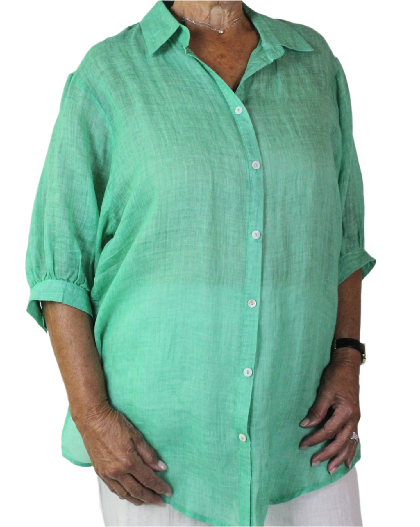 Worthier Lightweight Long Oversized Top