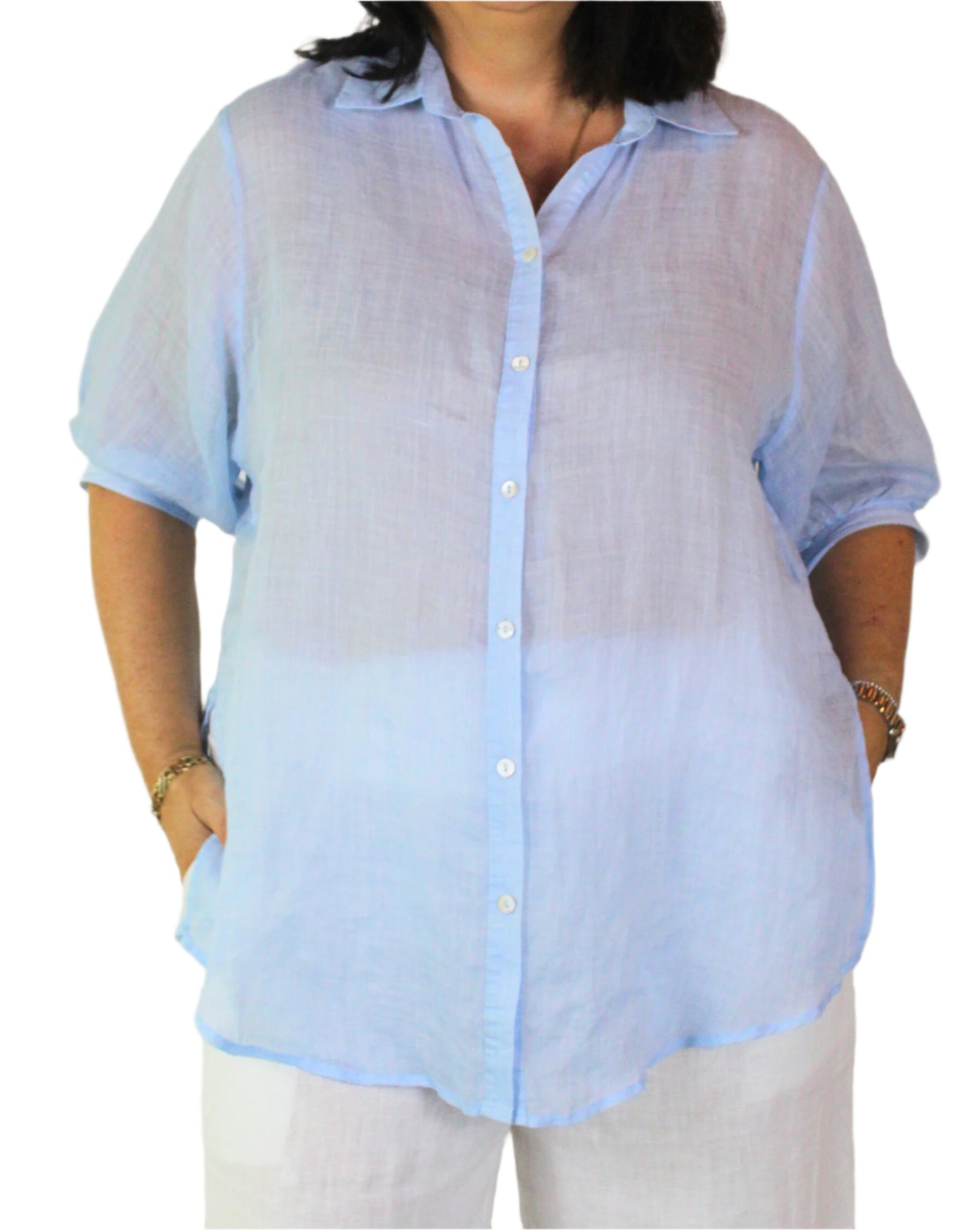 Worthier Lightweight Long Oversized Top