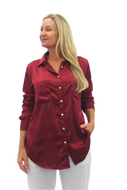 Reet Petite Classic Silk Shirt