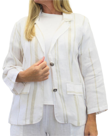 Reet Petite Linen Bahama Jacket