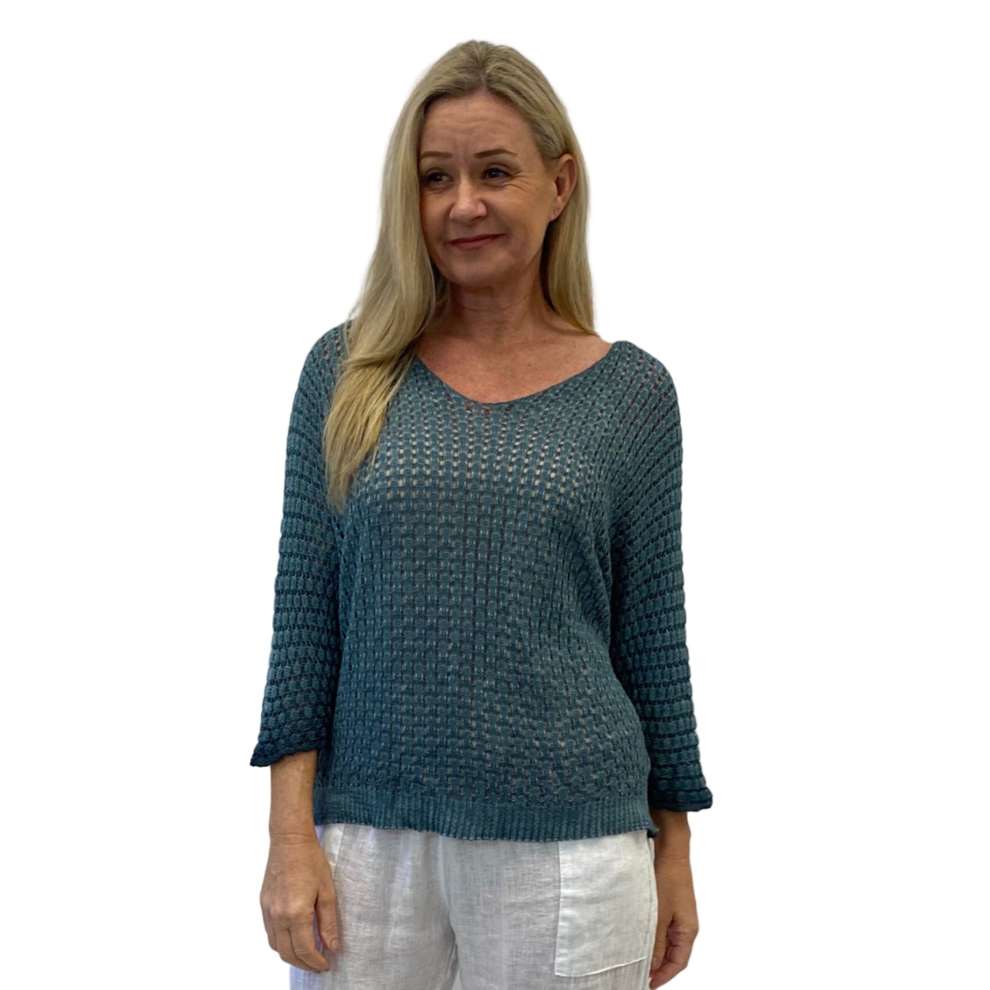 Vera May Cotton Slouch Top