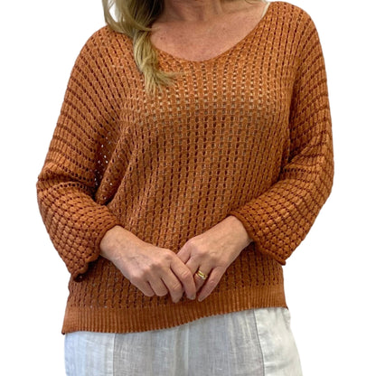 Vera May Cotton Slouch Top