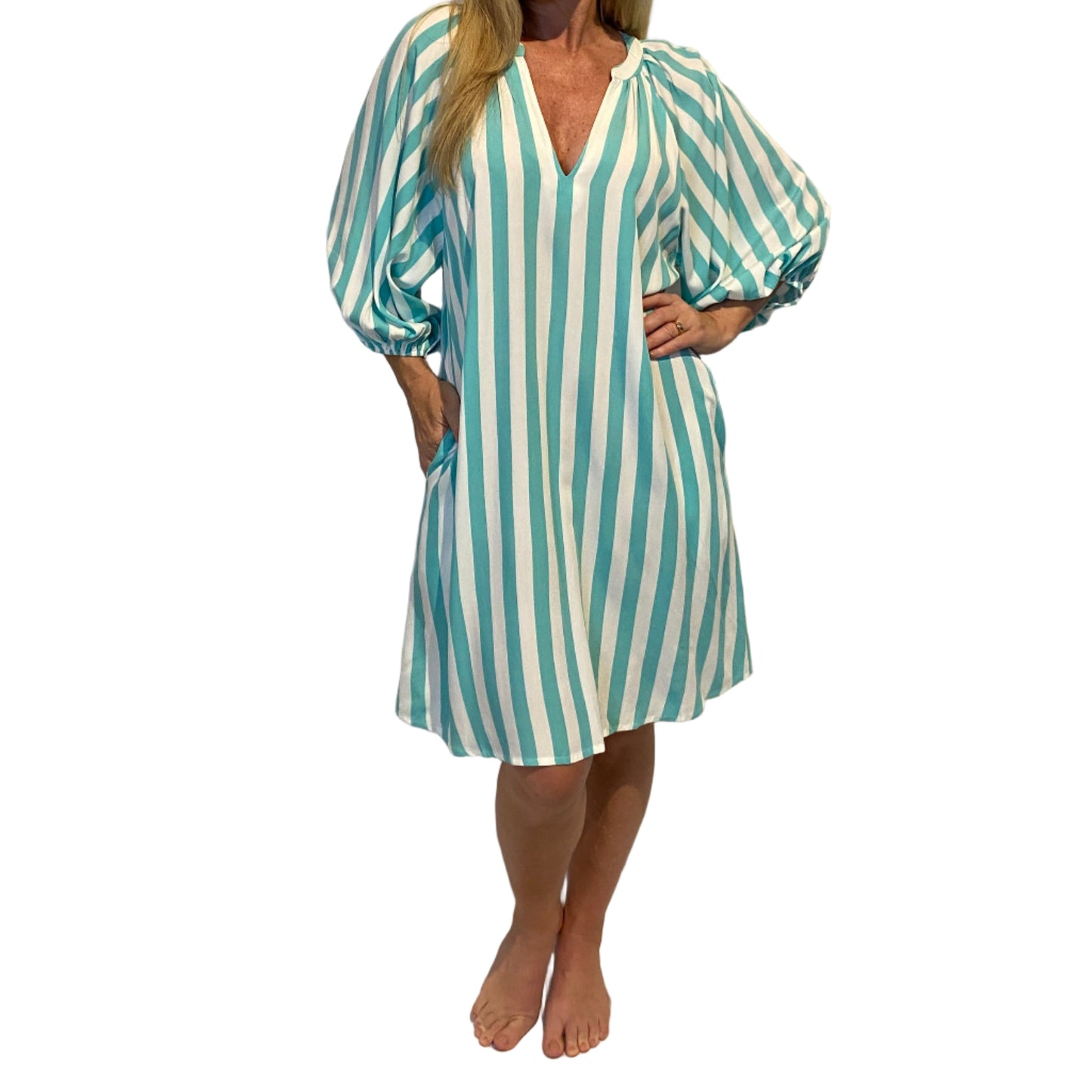 Eb n Ive Treville Stripe Dress