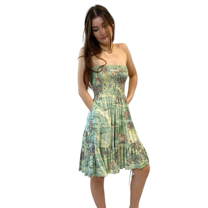 Reet Petite Short Print Lily Dress