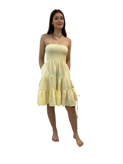 Reet Petite Long Linen Lily Dress