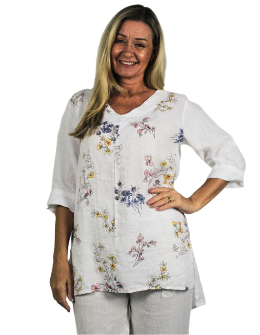 Vera May Floral Top