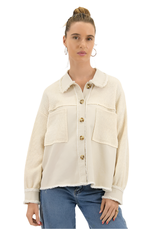 Worthier Cord Mix Shirt
