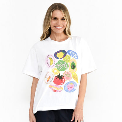 One Summer Oversize Print Tee