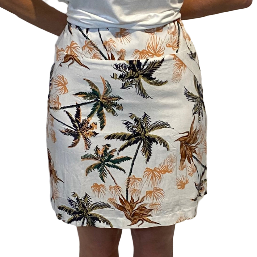 Reet Petite Rayon Shaz Mid Skirt